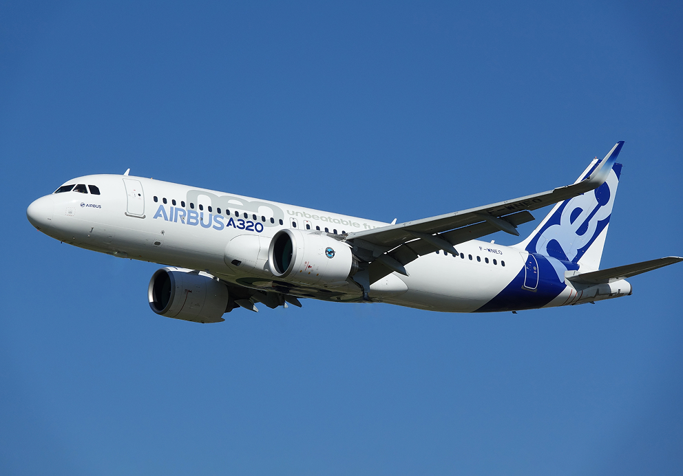 A320neo（エアバス社） イメージ