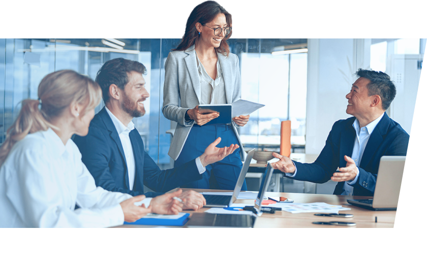 業界最高峰のグループ基盤 イメージ