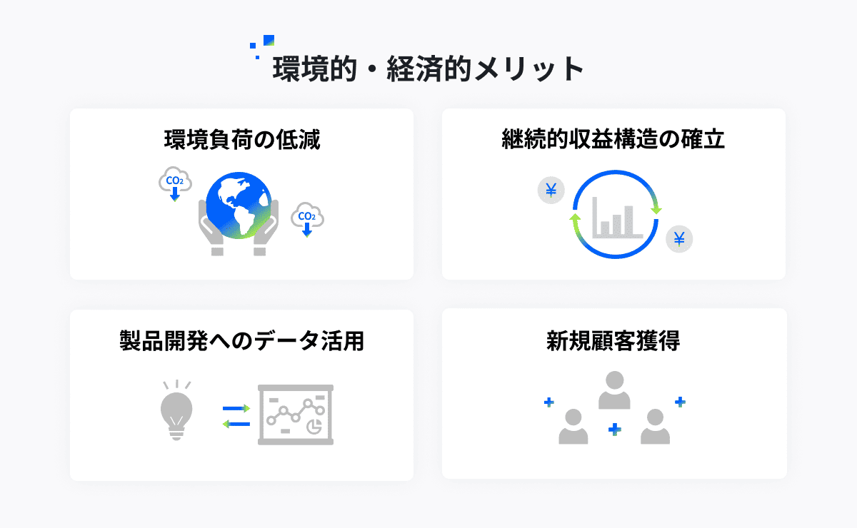 リマニュファクチュアリングの環境的・経済的メリット
