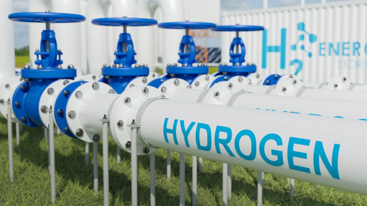 水素発電所の写真