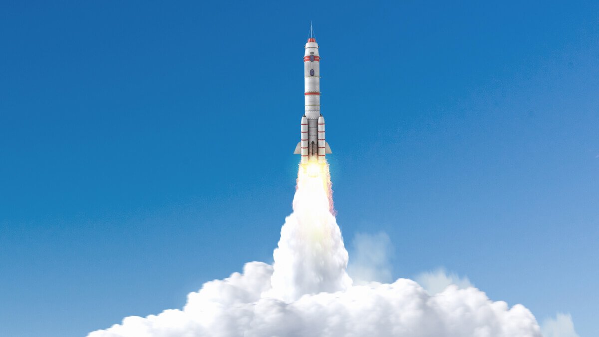 ロケットの写真